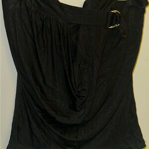 Elegant Black Tube Top